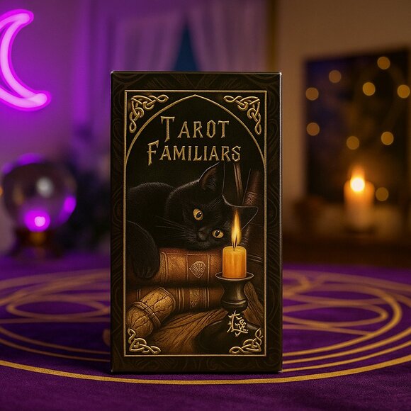 New! Tarot Familiars Playing Card Deck - Picture 1 of 13